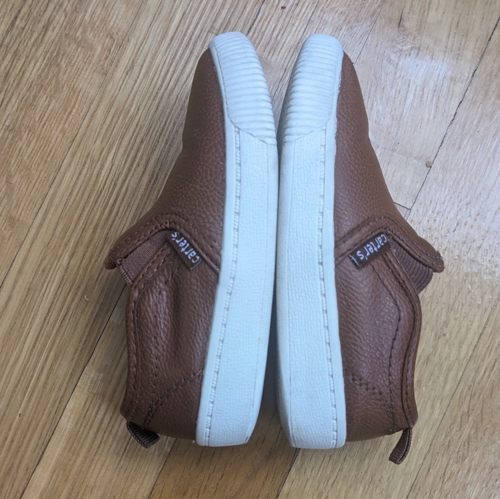 Carter's Ricky Style Toddler Boy Brown Dress Shoe. Size 7 - Picture 7 of 9